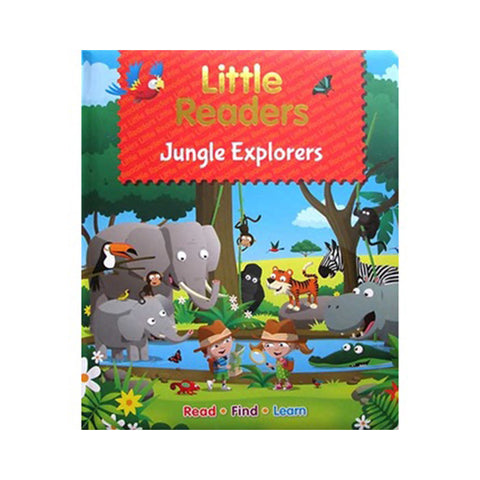 Little Readers - Jungle Explorers<br> <span style="font-size: 11px; font-family:Helvetica,Arial,sans-serif;">Read - Find - Learn</span>