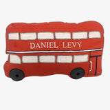 Personalised 'London Bus' Shaped Pillow