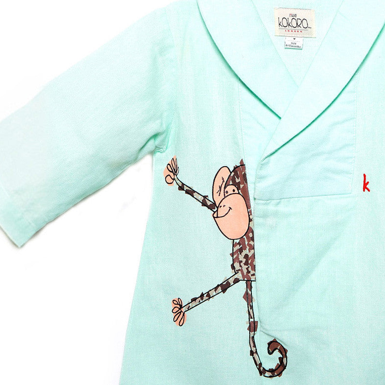 Monkey on my romper