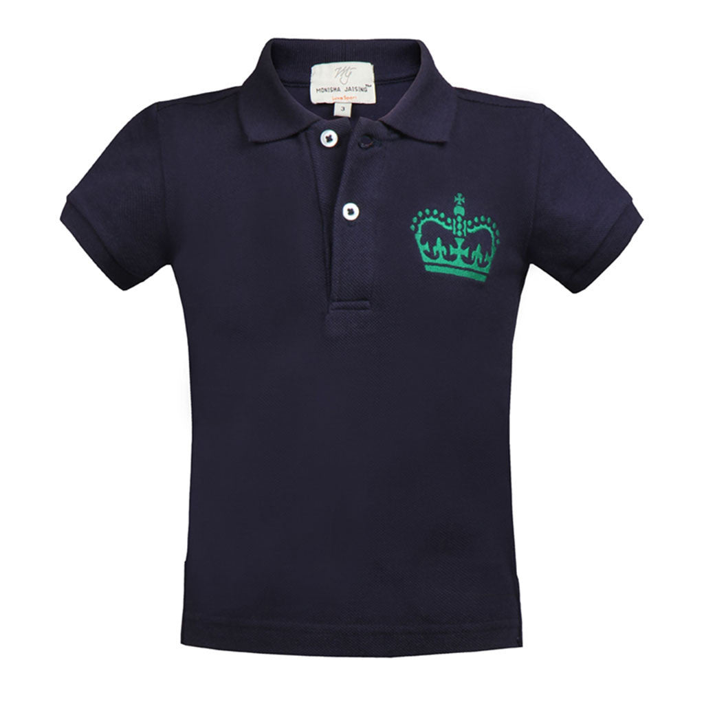 Short T-Shirt with Crown <br> <span style="font-size: 10px;">More Colours Available</span>