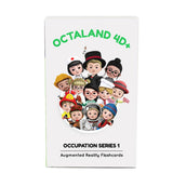 Octaland Occupation 4D+ Flash Cards <br> Interactive Augmented Reality Cards