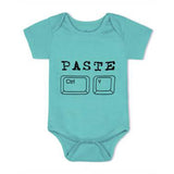 Copy, Paste <br> Set of 2 Organic Cotton Onesies for Twins