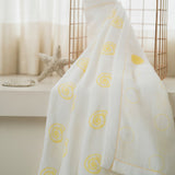 Pearly Shell Organic Cotton Dohar/Blanket