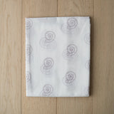 Organic Single Swaddle - Pearly Shell