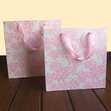Gift Bags - Pink Floral <br/>(Set of 2)