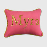 Sequin Personalized Pillow