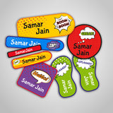 Popart Labels Super Saver Set <br> <span style="font-size: 11px; font-family:Helvetica,Arial,sans-serif;">Assorted packs containing 154 stickers</span>
