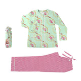 Adult Pyjama Set-Henley Neck <br> Oink Oink-Princess <br> <span style="font-size: 11px; font-family:Helvetica,Arial,sans-serif;">Can Be Personalised</span>