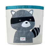 3 Sprouts Grey Raccoon Storage Bin