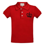 Short T-Shirt with Crown <br> <span style="font-size: 10px;">More Colours Available</span>