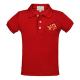 Short T-Shirt with Pizza<br> <span style="font-size: 10px;">More Colours Available</span>
