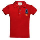 Short T-Shirt with Rocket<br> <span style="font-size: 10px;">More Colours Available</span>