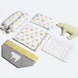 Baby Rock My Crib Gift Basket <br> Multi-Colour Bear<br><span style="font-size: 10px;">Can be Personalised</span>