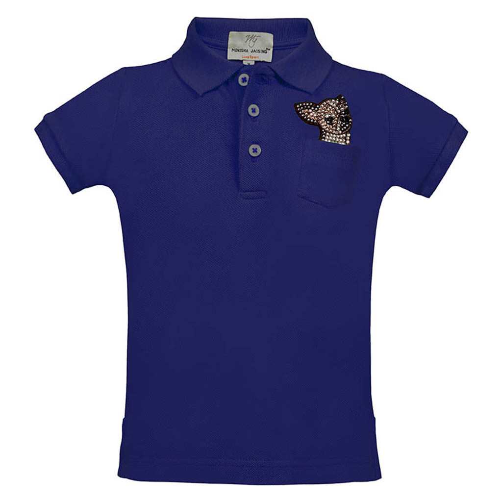 Short T-Shirt with Chihuahua <br> <span style="font-size: 10px;">More Colours Available</span>