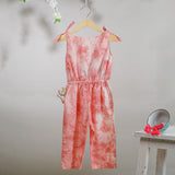 'Sakura Fubuki' jumpsuit in Tie & Dye