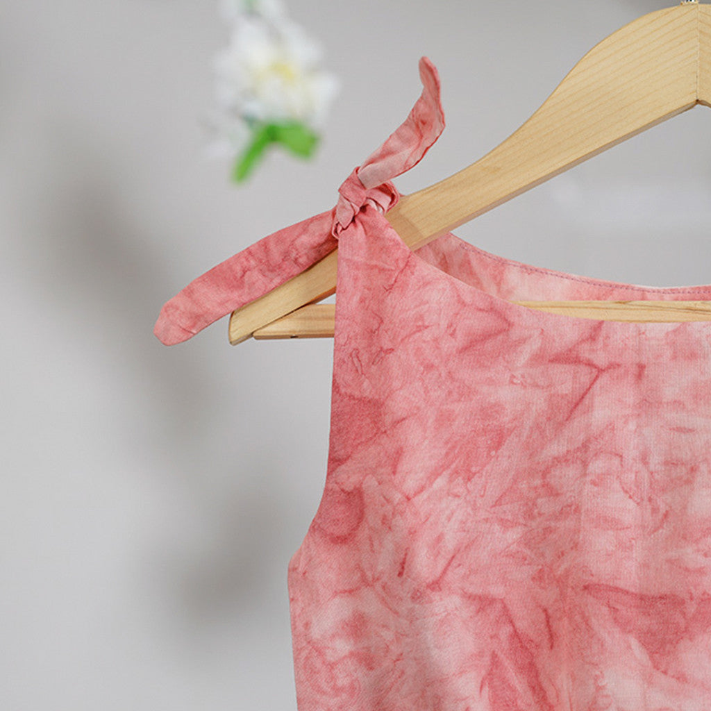 'Sakura Fubuki' jumpsuit in Tie & Dye