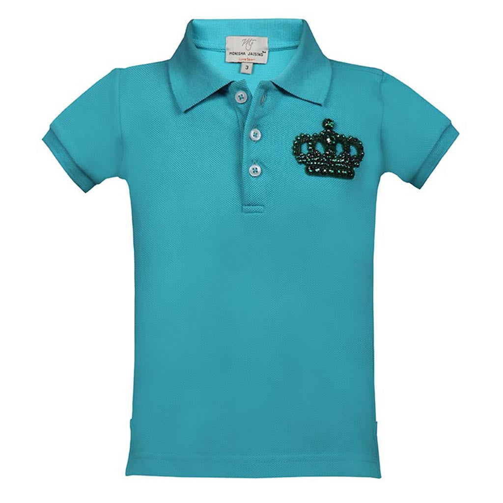 Short T-Shirt with Crown <br> <span style="font-size: 10px;">More Colours Available</span>