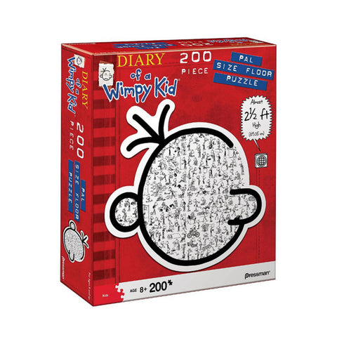 Diary of a Wimpy Kid Puzzle<br> <span style="font-size: 11px; font-family:Helvetica,Arial,sans-serif;">200 piece floor puzzle</span>