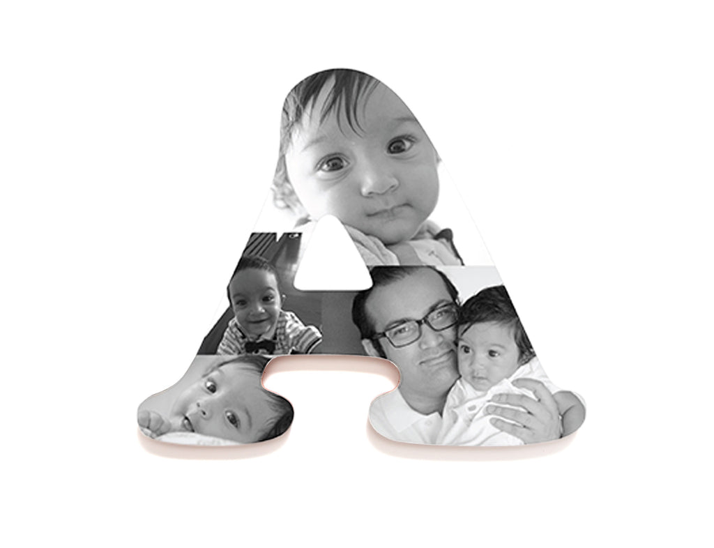 Photo Letter Name Blocks