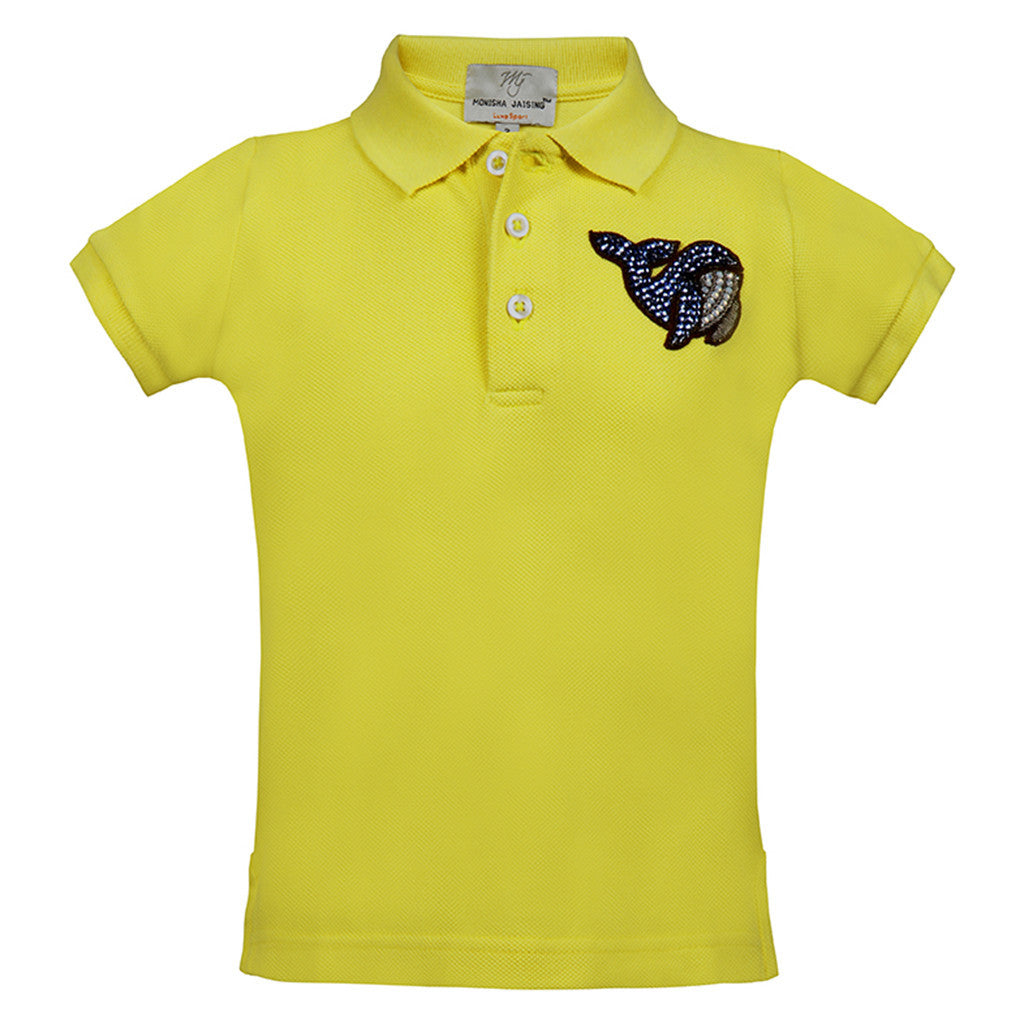Short T-Shirt with Whale <br> <span style="font-size: 10px;">More Colours Available</span>